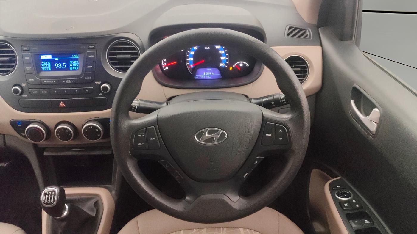 2016 Hyundai Xcent SX 1.2, Petrol, Manual, 72,505 km, Steering Wheel Close Up