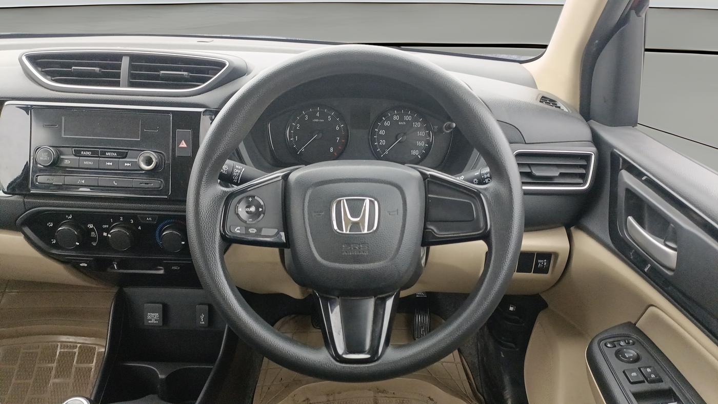 2020 Honda Amaze 1.2L I-VTEC S, Petrol, Manual, 45,550 km, Steering Wheel Close Up