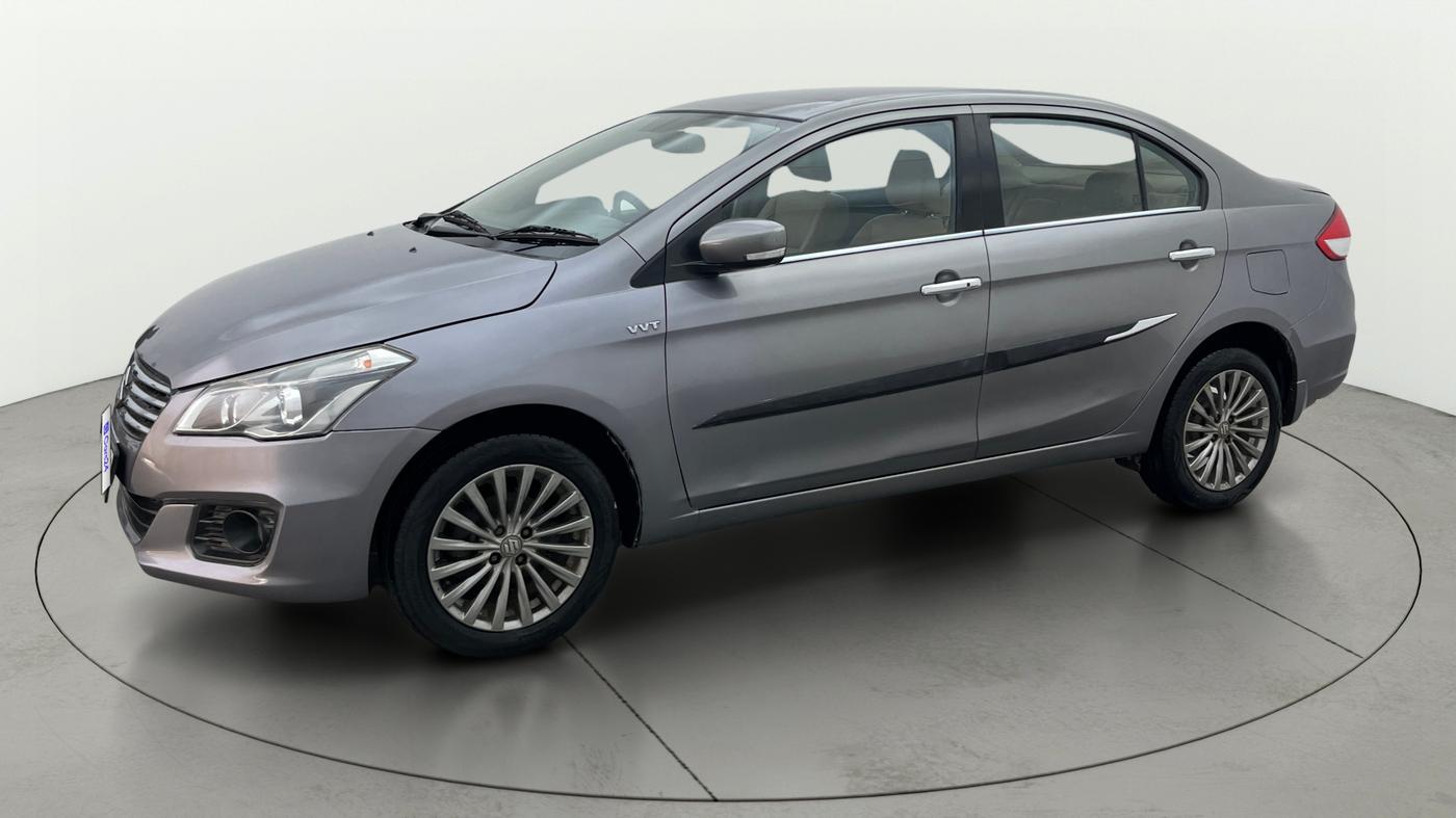 2016 Maruti Ciaz ZXI+ AT, Petrol, Automatic, 86,376 km, Left Front Diagonal