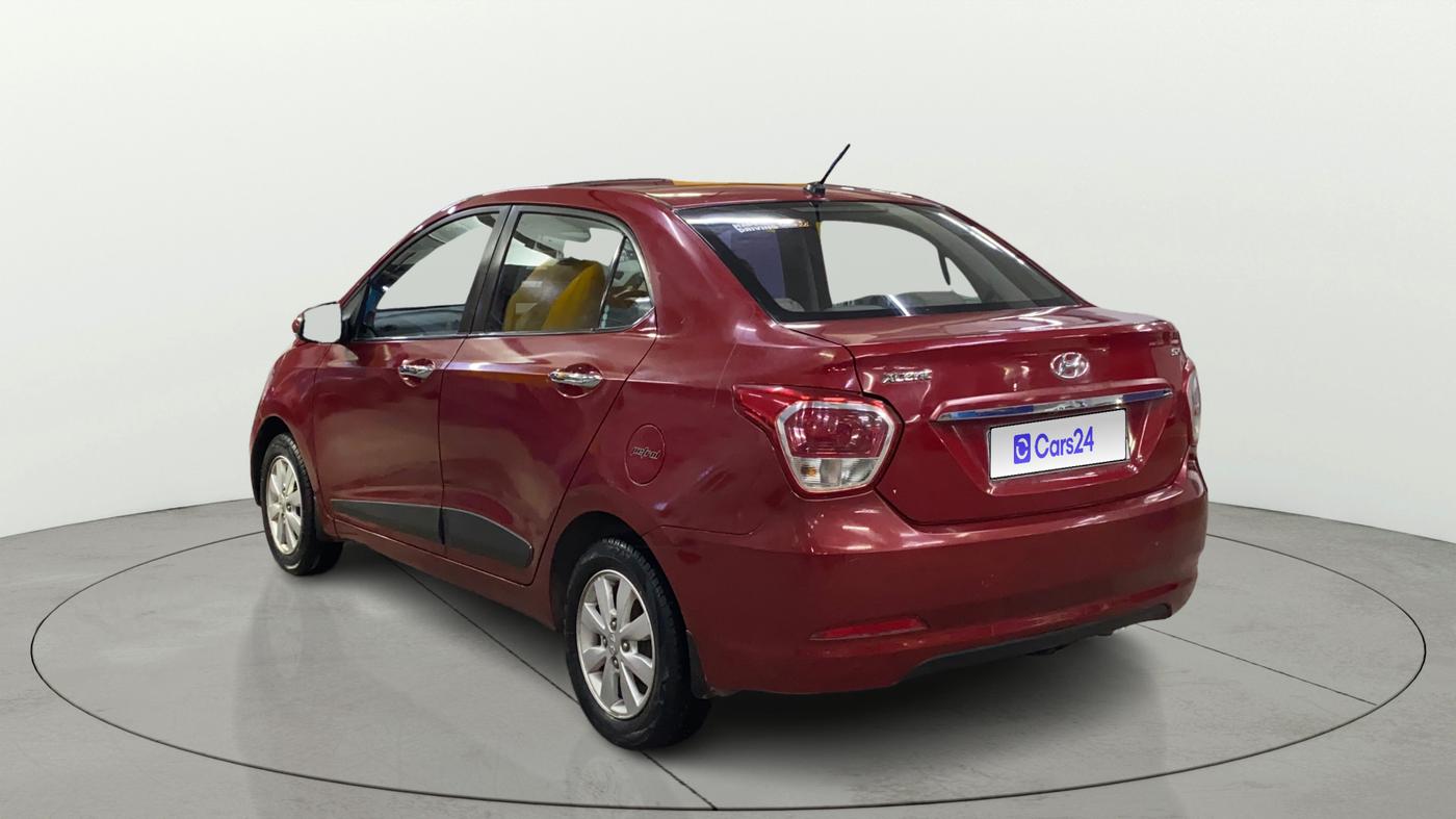2014 Hyundai Xcent SX 1.2, Petrol, Manual, 39,438 km, Left Back Diagonal