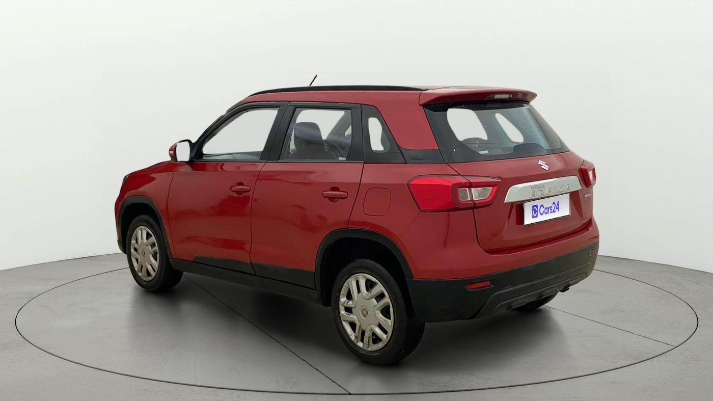2021 Maruti Vitara Brezza VXI AT SHVS, Petrol, Automatic, 65,953 km, Left Back Diagonal