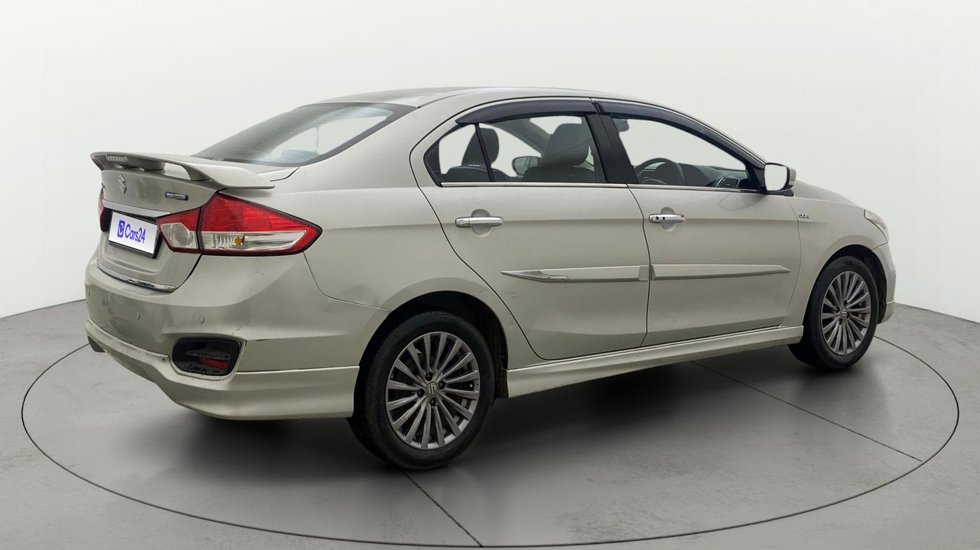 2018 Maruti Ciaz S DIESEL 1.3, Diesel, Manual, 1,23,269 km, Right Back Diagonal