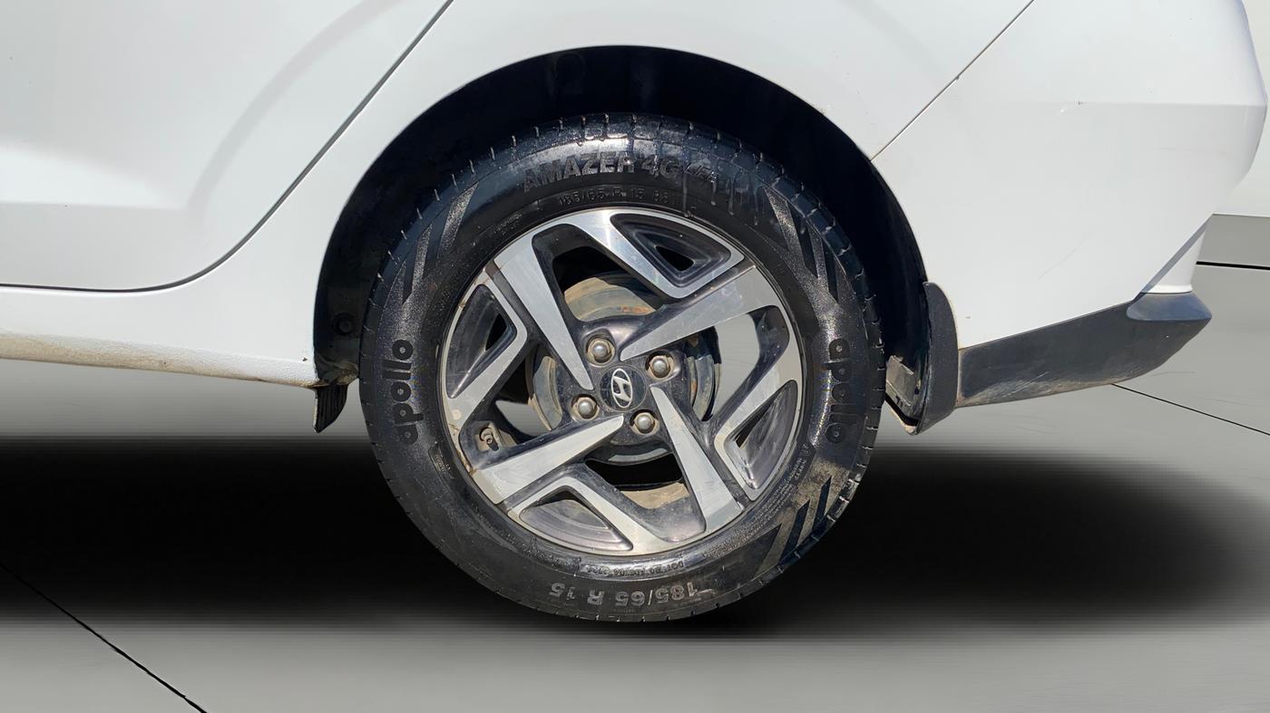2022 Hyundai AURA SX 1.2, Petrol, Manual, 45,075 km, Left Rear Wheel