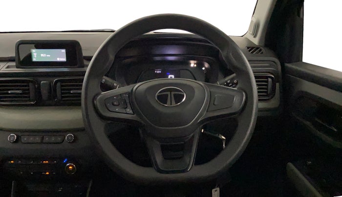 2024 Tata PUNCH ADVENTURE AMT, Petrol, Automatic, 9,756 km, Steering Wheel Close Up