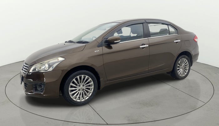 2016 Maruti Ciaz ZXI+, Petrol, Manual, 1,00,415 km, Left Front Diagonal