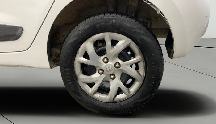 2017 Hyundai Grand i10 SPORTZ (O) 1.2 KAPPA VTVT, Petrol, Manual, 47,150 km, Left Rear Wheel