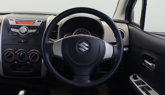 2015 Maruti Wagon R 1.0 VXI AMT, Petrol, Automatic, 39,617 km, Steering Wheel Close Up