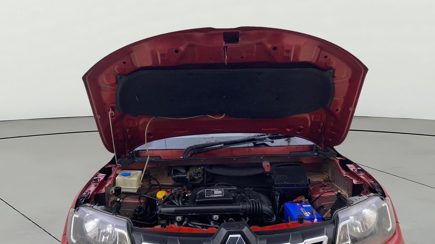 2018 Renault Kwid RXT 0.8, CNG, Manual, 1,24,087 km, Open Bonet