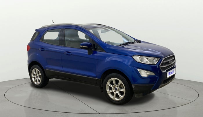2020 Ford Ecosport TITANIUM + 1.5L PETROL AT, Petrol, Automatic, 33,154 km, Right Front Diagonal