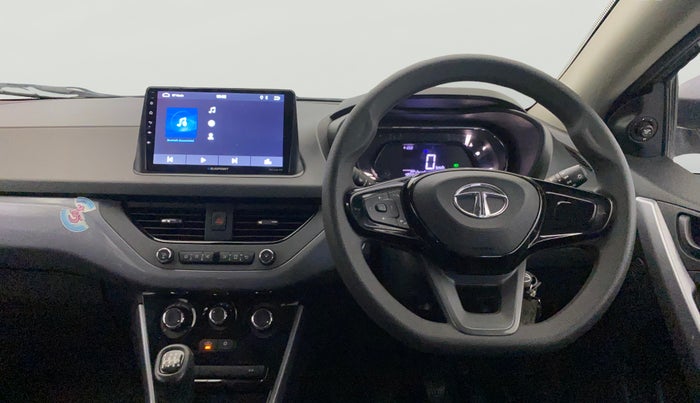 2021 Tata NEXON XM SUNROOF PETROL, Petrol, Manual, 48,543 km, Steering Wheel Close Up