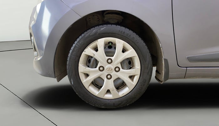 2015 Hyundai Grand i10 SPORTZ 1.2 KAPPA VTVT, CNG, Manual, 87,285 km, Left Front Wheel