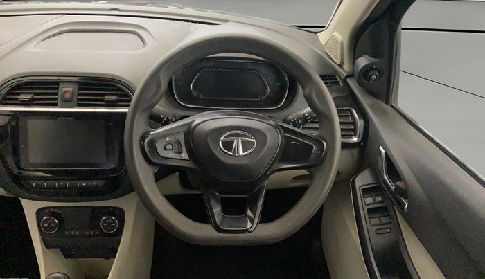 2022 Tata TIGOR XZA PLUS PETROL, Petrol, Automatic, 28,955 km, Steering Wheel Close Up