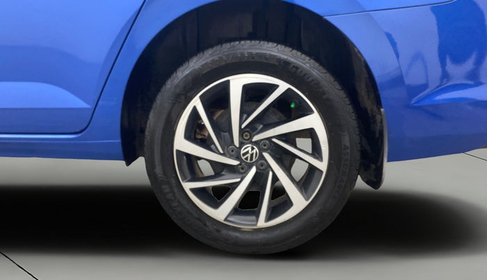 2022 Volkswagen VIRTUS TOPLINE TSI 1.0 MT, Petrol, Manual, 63,711 km, Left Rear Wheel