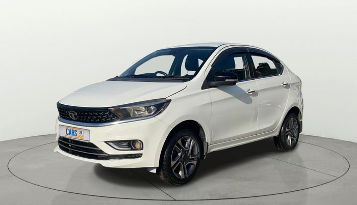 2023 Tata TIGOR XZ PLUS PETROL, Petrol, Manual, 77,783 km, Left Front Diagonal