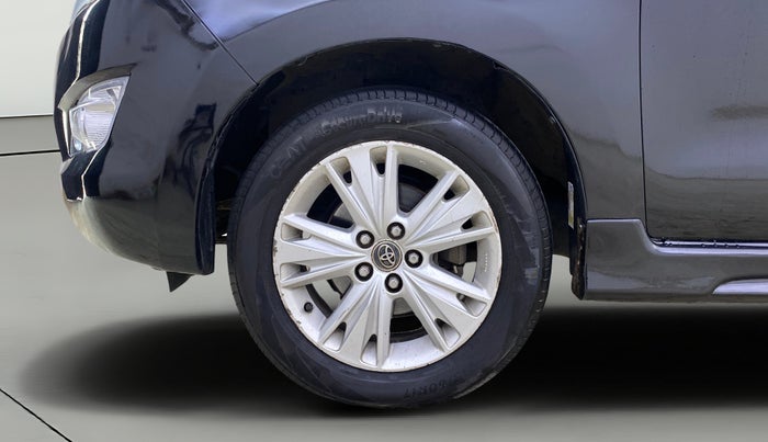 2016 Toyota Innova Crysta 2.8 ZX AT 7 STR, Diesel, Automatic, 1,25,744 km, Left Front Wheel