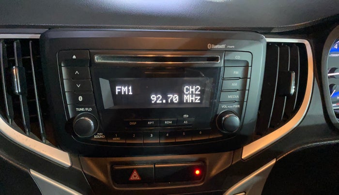 2017 Maruti Baleno ZETA PETROL 1.2, Petrol, Manual, 66,316 km, Air Conditioner