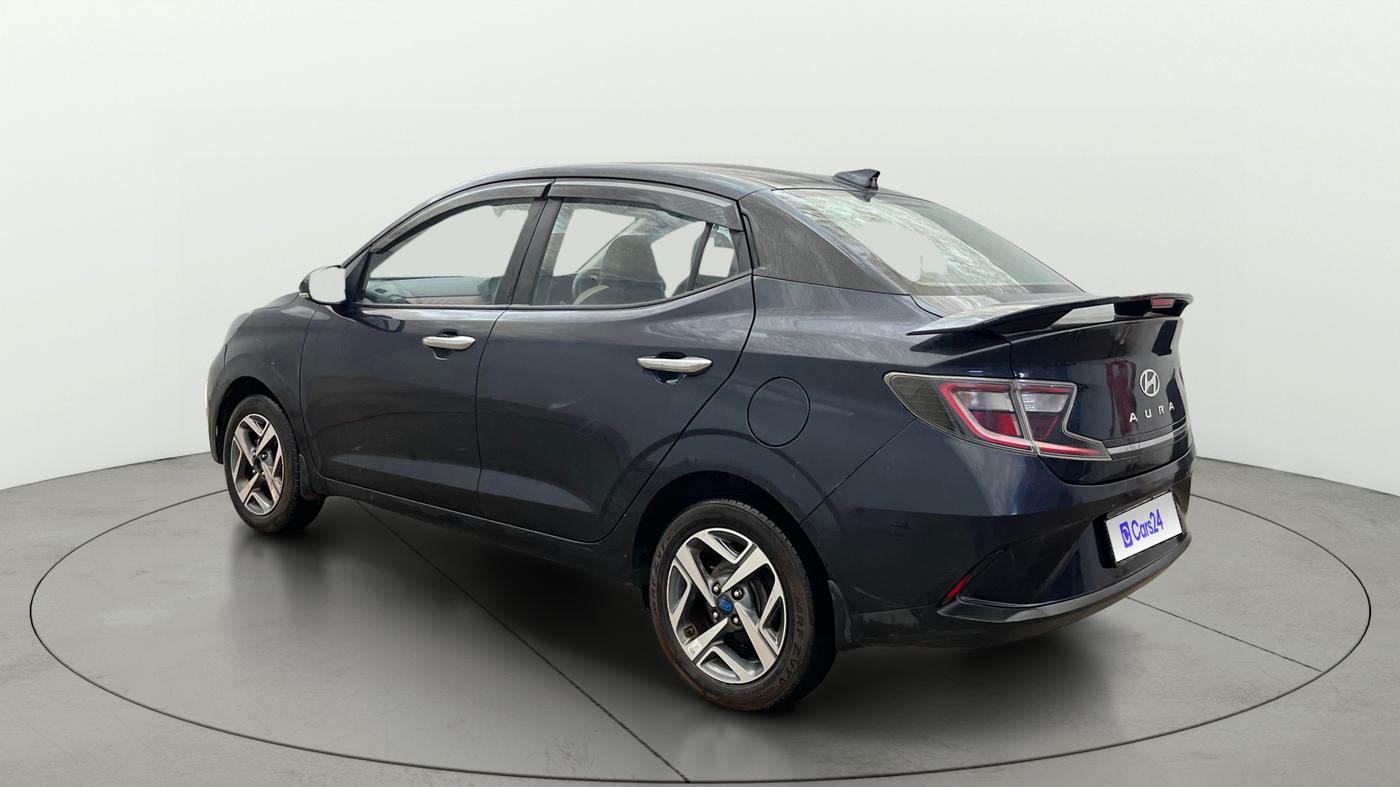 2024 Hyundai AURA SX 1.2 CNG, CNG, Manual, 57,922 km, Left Back Diagonal