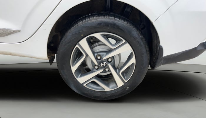 2020 Hyundai AURA SX+ 1.0 TURBO GDI MT, Petrol, Manual, 46,828 km, Left Rear Wheel