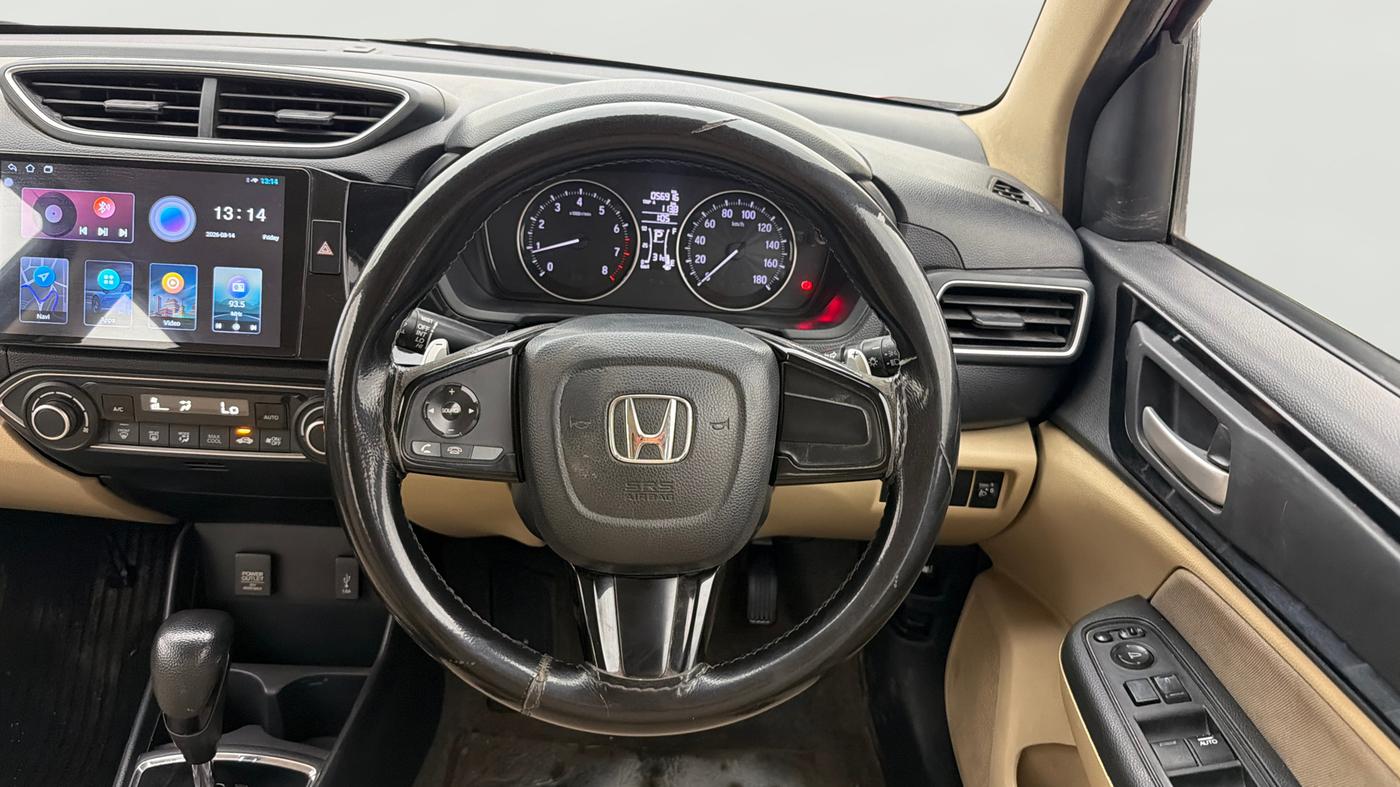 2019 Honda Amaze 1.2L I-VTEC V CVT, Petrol, Automatic, 56,907 km, Steering Wheel Close Up