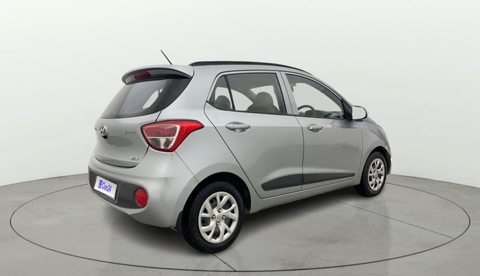 2019 Hyundai Grand i10 SPORTZ 1.2 KAPPA VTVT, Petrol, Manual, 41,945 km, Right Back Diagonal