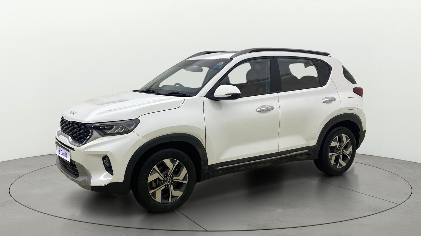 2023 KIA SONET HTX 1.5 AT, Diesel, Automatic, 68,438 km, Left Front Diagonal