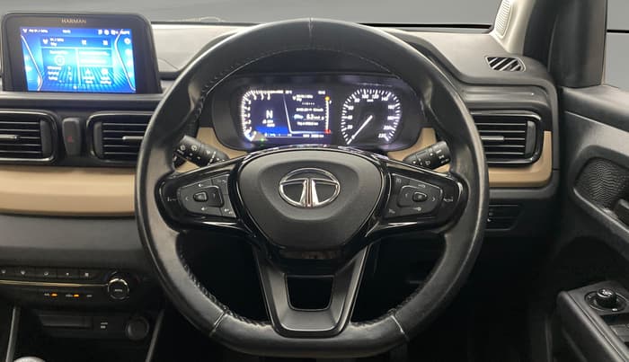 2022 Tata PUNCH CREATIVE 1.2 AMT KAZIRANGA EDITION , Petrol, Automatic, 24,884 km, Steering Wheel Close Up