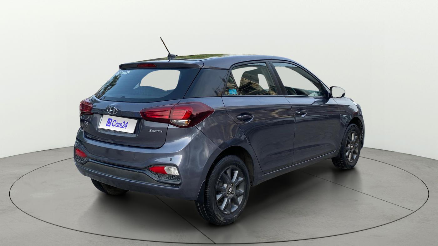 2019 Hyundai Elite i20 SPORTZ PLUS  1.2 CVT, Petrol, Automatic, 67,194 km, Right Back Diagonal