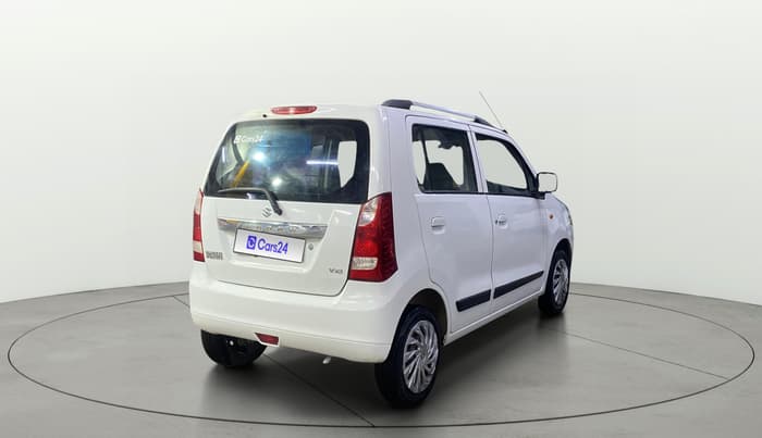 2014 Maruti Wagon R 1.0 VXI, Petrol, Manual, 1,25,276 km, Right Back Diagonal