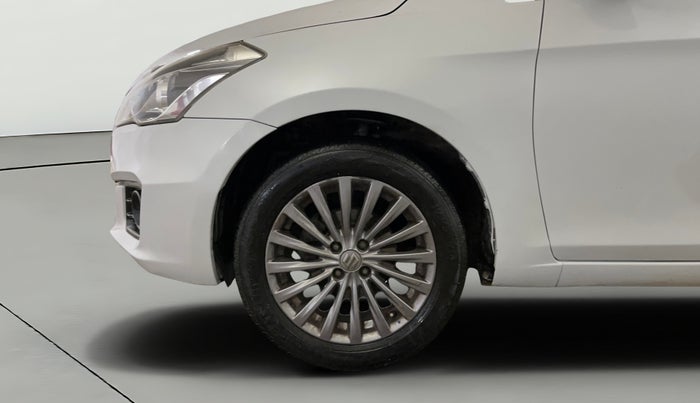 2017 Maruti Ciaz ALPHA 1.4 PETROL, Petrol, Manual, 77,023 km, Left Front Wheel