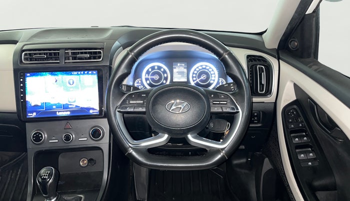 2022 Hyundai Creta E 1.5 DIESEL, Diesel, Manual, 69,838 km, Steering Wheel Close Up