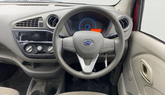 2017 Datsun Redi Go T (O), Petrol, Manual, 23,380 km, Steering Wheel Close Up