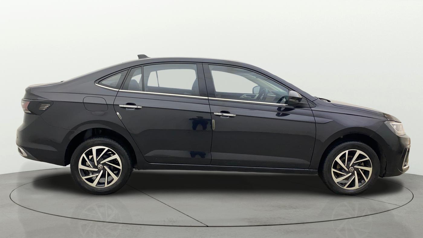 2024 Volkswagen VIRTUS TOPLINE TSI 1.0 AT, Petrol, Automatic, 25,122 km, Right Side View