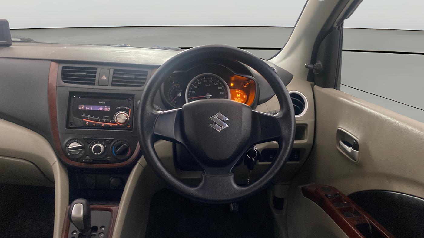 2016 Maruti Celerio VXI AMT, Petrol, Automatic, 15,686 km, Steering Wheel Close Up