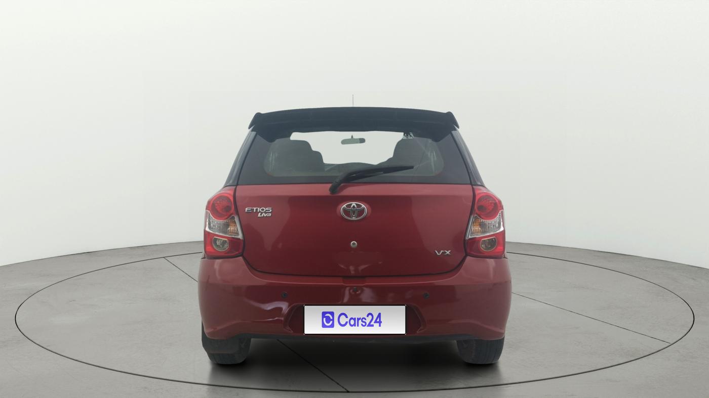 2017 Toyota Etios Liva VX, Petrol, Manual, 76,996 km, Back/Rear