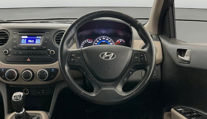 2015 Hyundai Grand i10 ASTA 1.2 KAPPA VTVT, Petrol, Manual, 47,034 km, Steering Wheel Close Up