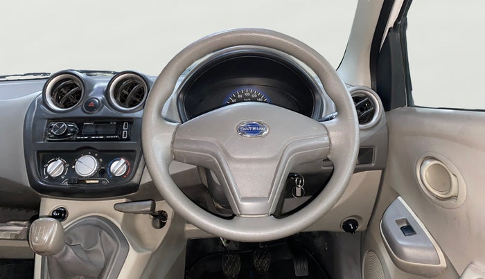 2015 Datsun Go Plus T, Petrol, Manual, 68,855 km, Steering Wheel Close Up