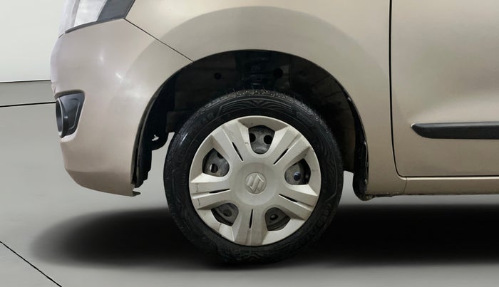 2014 Maruti Wagon R 1.0 VXI, Petrol, Manual, 47,555 km, Left Front Wheel