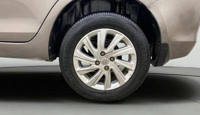 2016 Maruti Swift Dzire ZXI, Petrol, Manual, 96,441 km, Left Rear Wheel