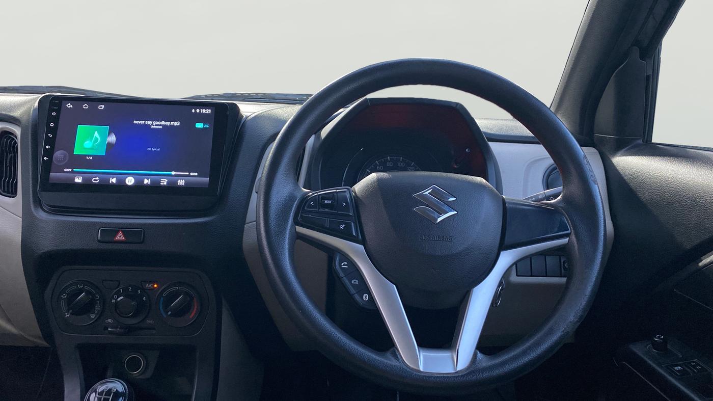 2019 Maruti New Wagon-R VXI 1.2, Petrol, Manual, 76,392 km, Steering Wheel Close Up
