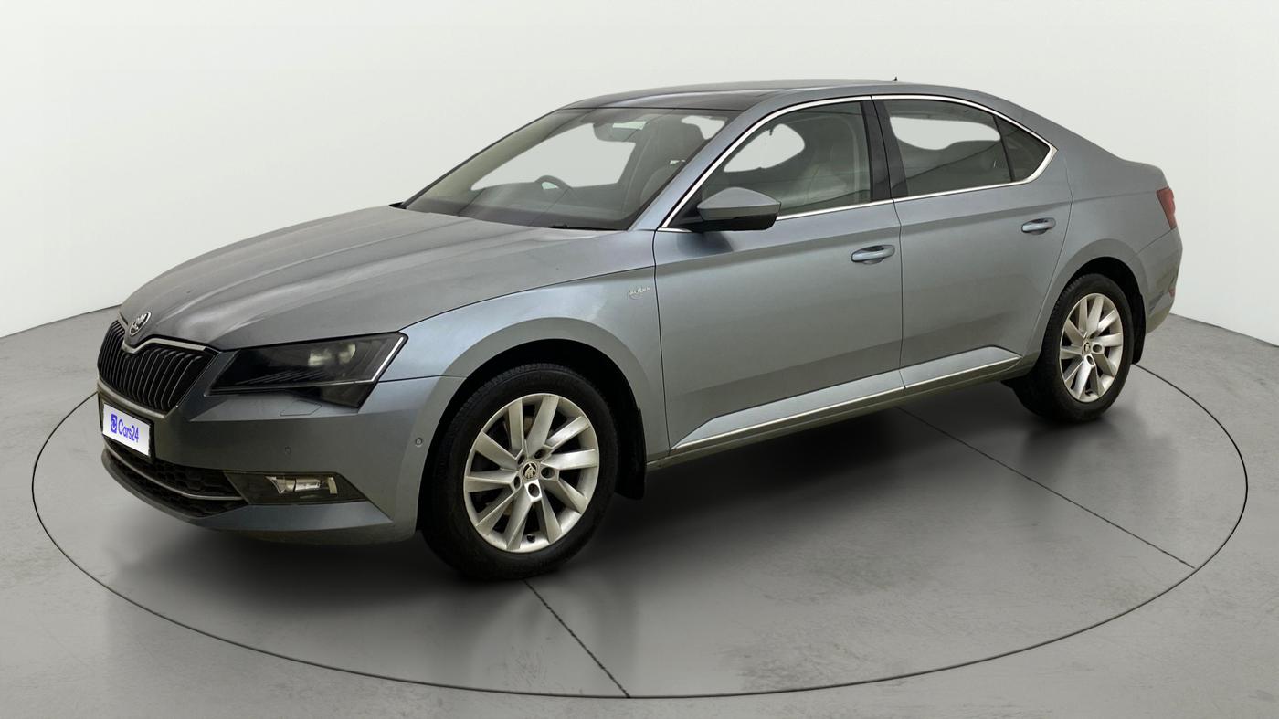 2018 Skoda Superb L&K 1.8 TSI AT, Petrol, Automatic, 70,106 km, Left Front Diagonal