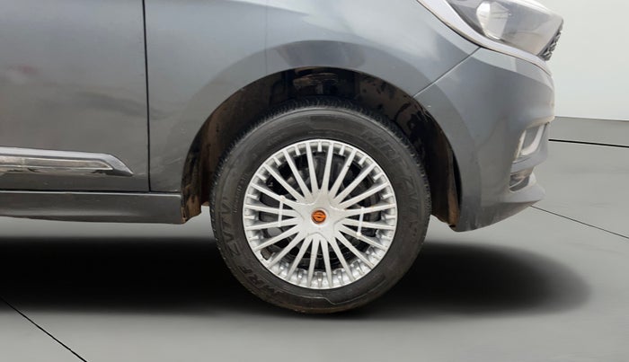 2023 Tata TIGOR XZ PLUS CNG, CNG, Manual, 72,123 km, Right Front Wheel