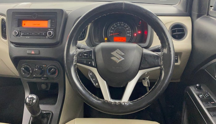 2019 Maruti New Wagon-R VXI 1.2, Petrol, Manual, 81,465 km, Steering Wheel Close Up