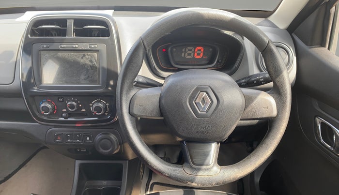 2019 Renault Kwid RXT 1.0 (O), Petrol, Manual, 45,321 km, Steering Wheel Close Up
