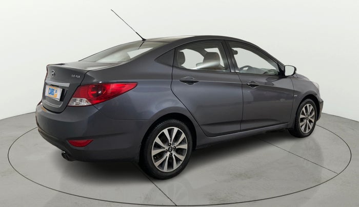2013 Hyundai Verna FLUIDIC 1.6 VTVT SX, Petrol, Manual, 77,894 km, Right Back Diagonal