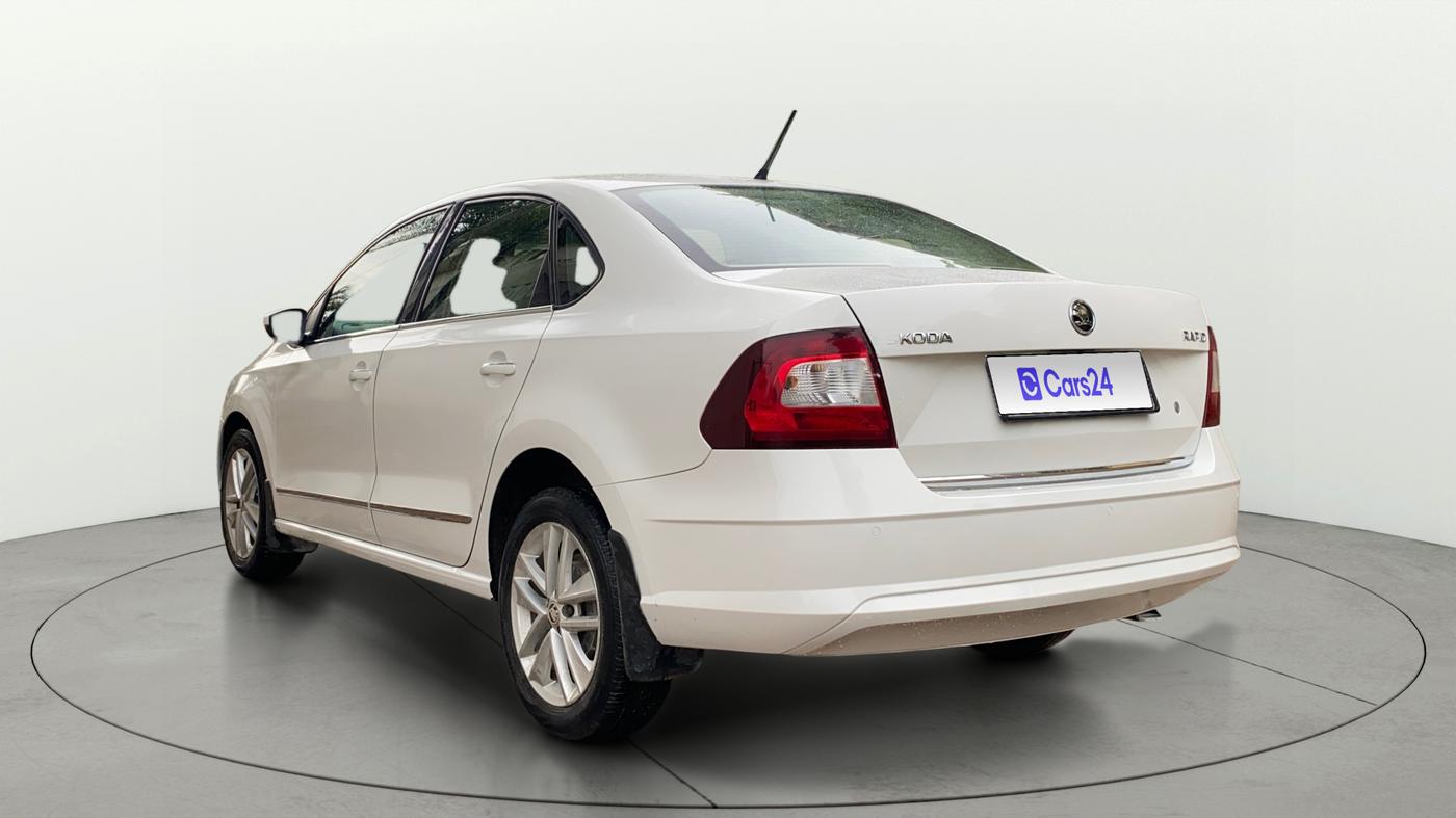 2021 Skoda Rapid STYLE TSI, Petrol, Manual, 1,00,116 km, Left Back Diagonal