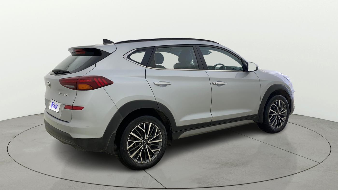 2021 Hyundai Tucson GLS 2WD AT PETROL, Petrol, Automatic, 52,291 km, Right Back Diagonal