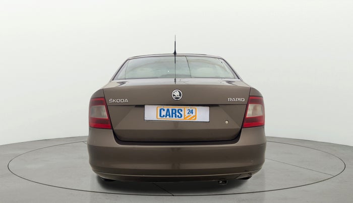 2014 Skoda Rapid 1.5 TDI CR ELEGANCE AT, Diesel, Automatic, 83,103 km, Back/Rear