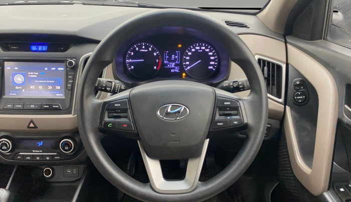 2016 Hyundai Creta SX PLUS 1.6 PETROL, Petrol, Manual, 89,720 km, Steering Wheel Close Up