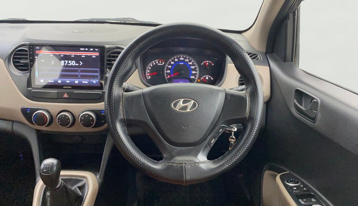 2013 Hyundai Grand i10 MAGNA 1.2 KAPPA VTVT, Petrol, Manual, 87,553 km, Steering Wheel Close Up