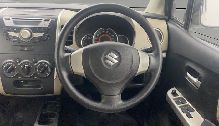 2015 Maruti Wagon R 1.0 VXI, Petrol, Manual, 1,11,800 km, Steering Wheel Close Up